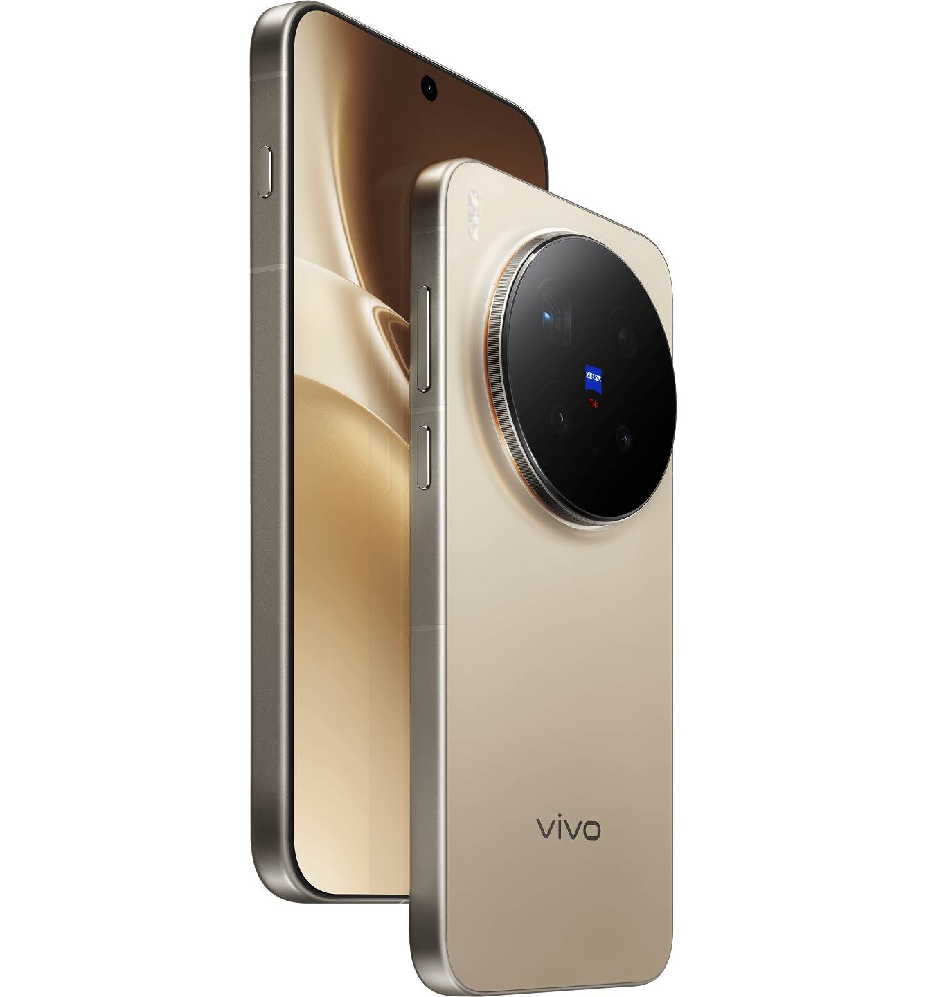 vivo X300 Pro in Dune Brown — back panel