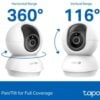 TP-Link Tapo C250 Pan/Tilt AI Home Security Wi-Fi Camera