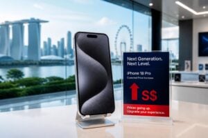 iPhone 18 Pro price hike likely in Singapore